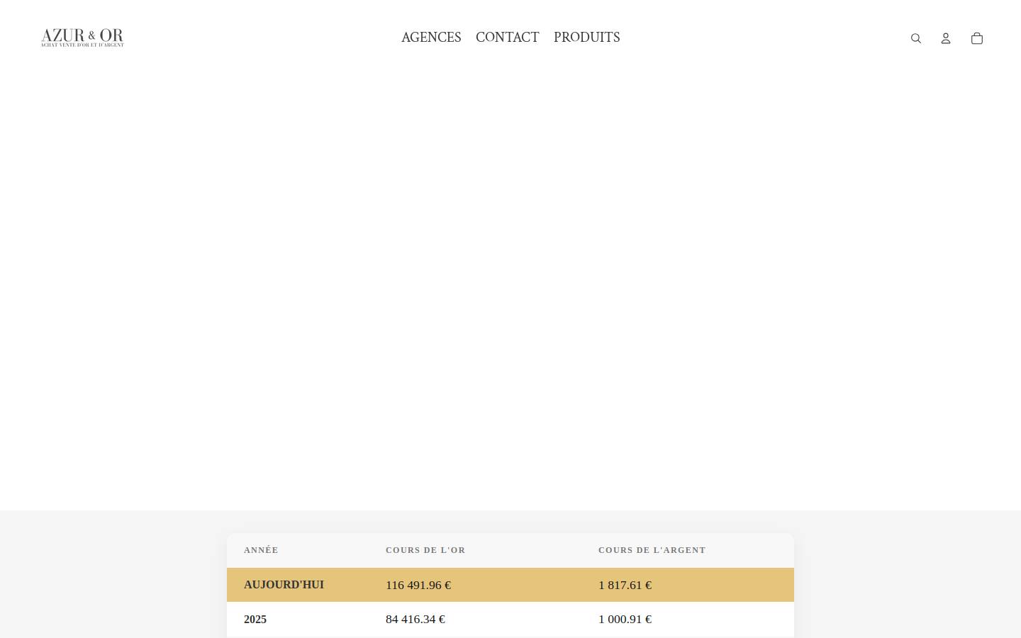 agences-azuretor.fr homepage screenshot
