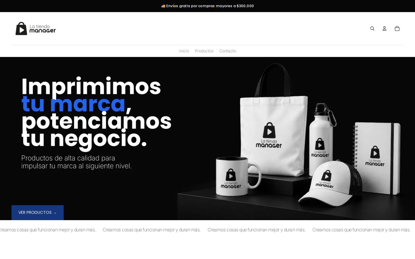 agenciamanager.com homepage screenshot
