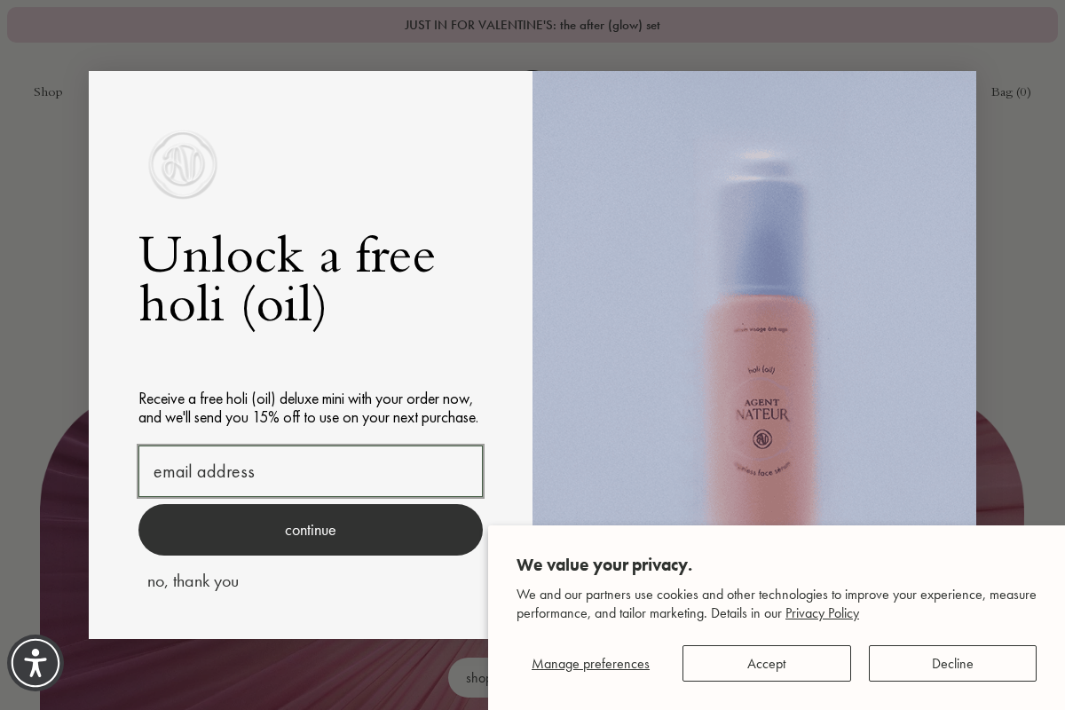 agentnateur.com homepage screenshot