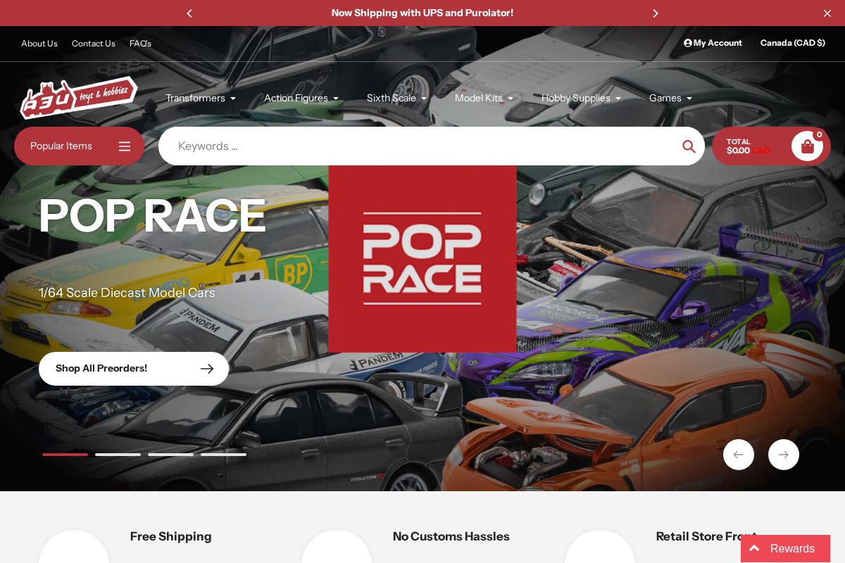 Ages Three and Up homepage screenshot