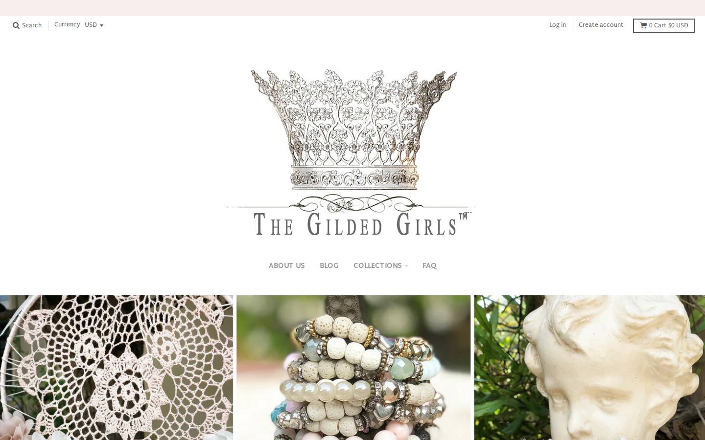 agildedlife.net homepage screenshot