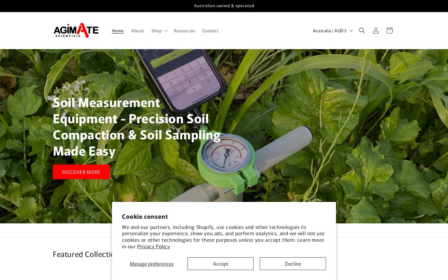 agimate.com.au homepage screenshot