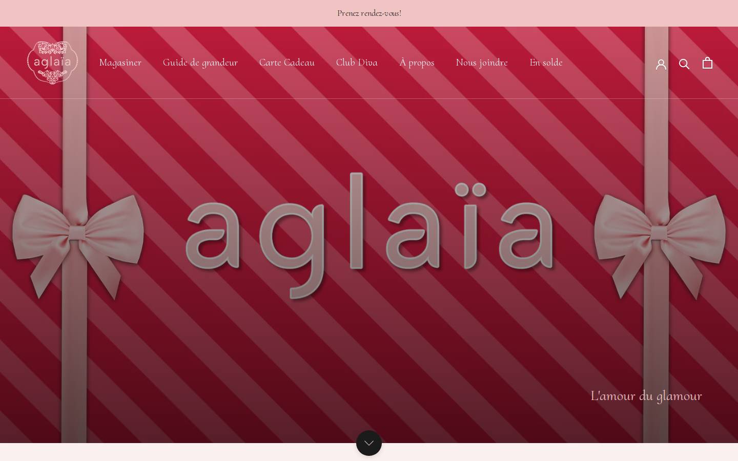 aglaia.ca homepage screenshot