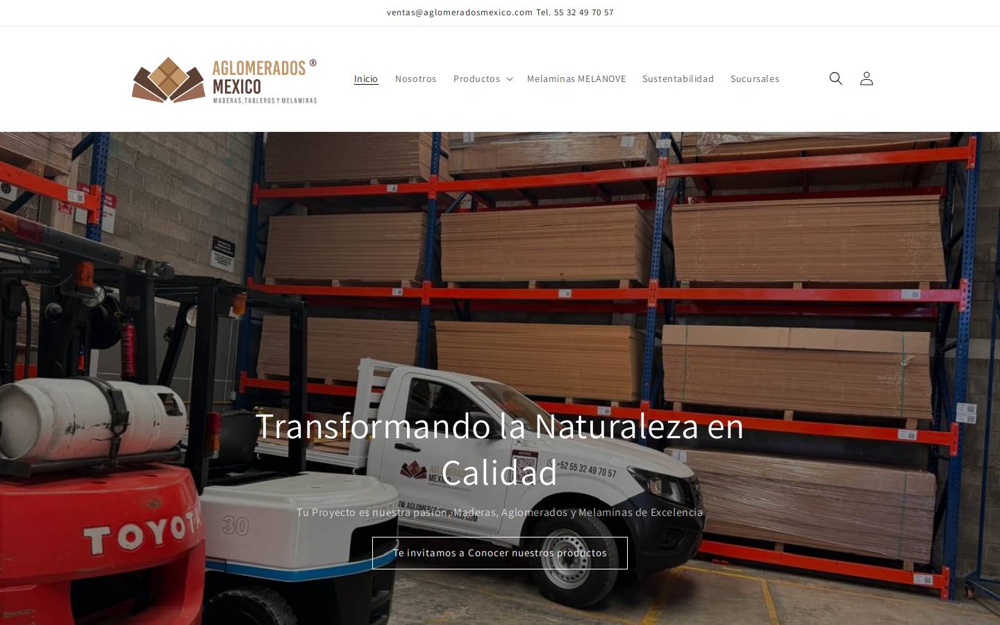 aglomeradosmexico.com homepage screenshot
