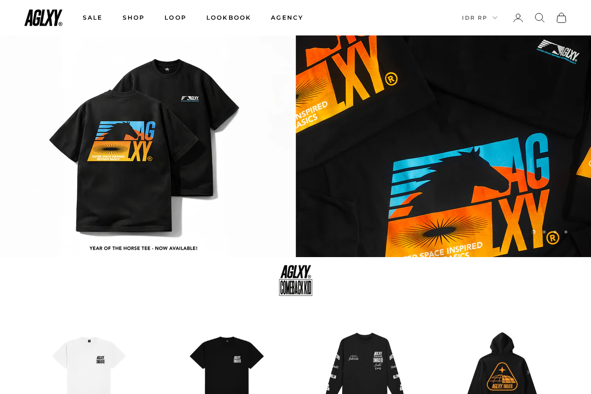 aglxy.com homepage screenshot