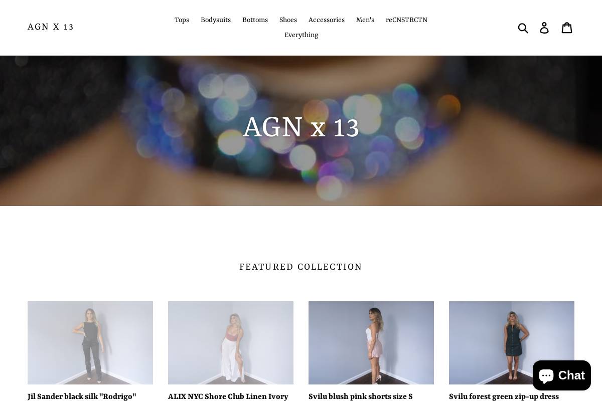 agnx13.com homepage screenshot