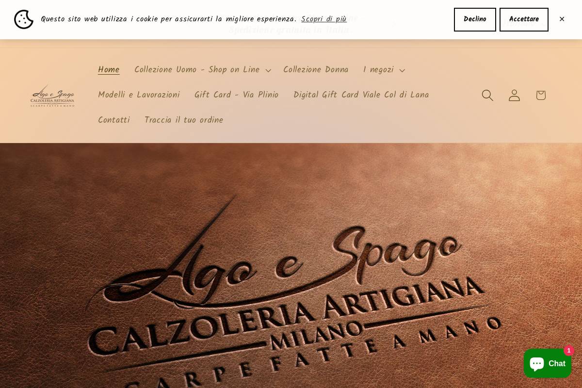Agoespago homepage screenshot