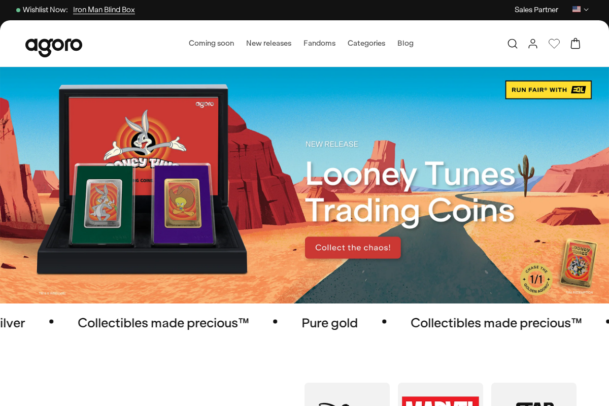 Agoro homepage screenshot