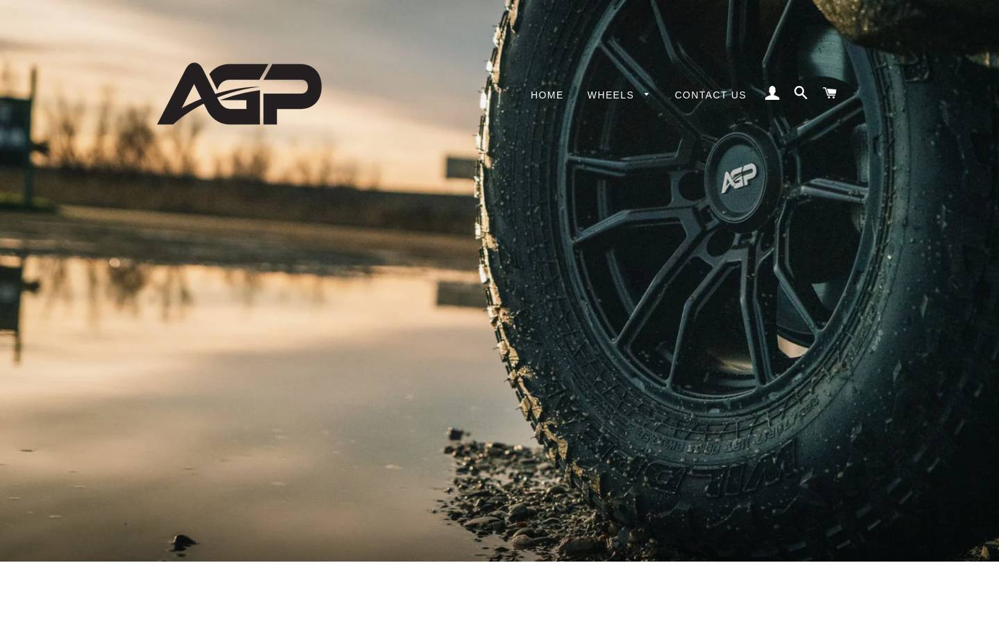 agpwheels.com homepage screenshot