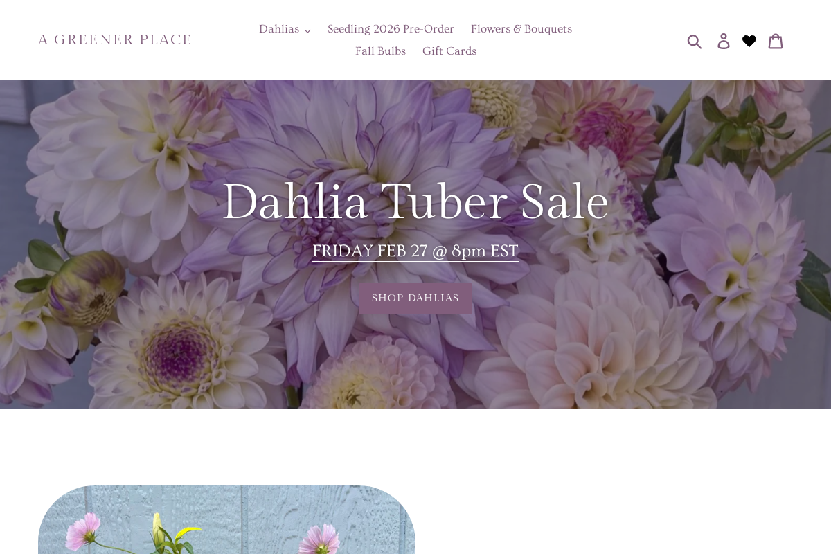 agreenerplace.ca homepage screenshot