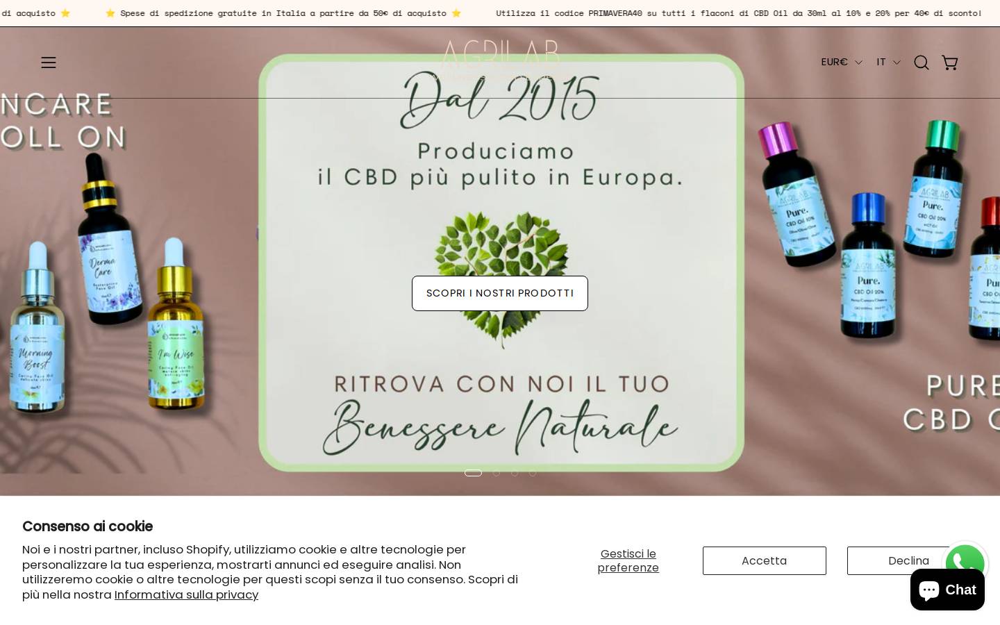 AgriLab SAS homepage screenshot