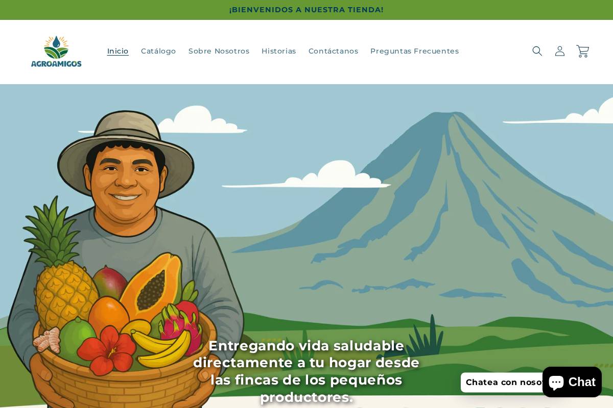 agroamigos.org homepage screenshot