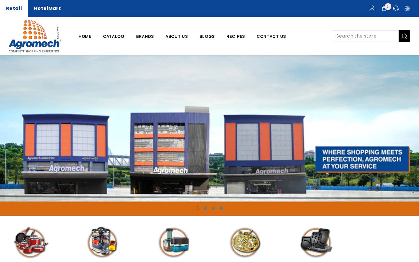 agromech.com homepage screenshot