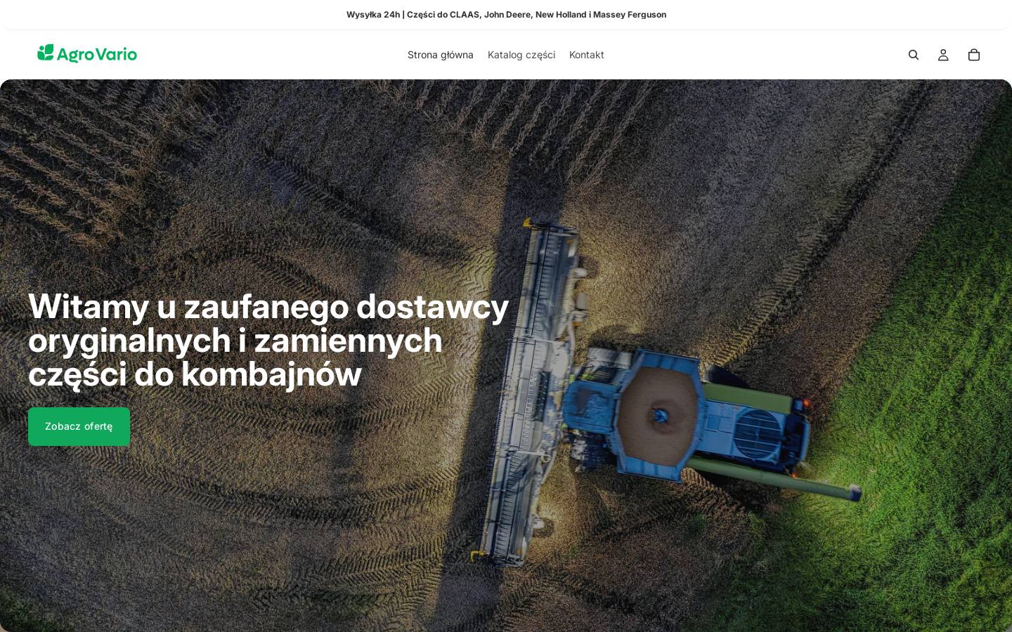 agrovario.pl homepage screenshot