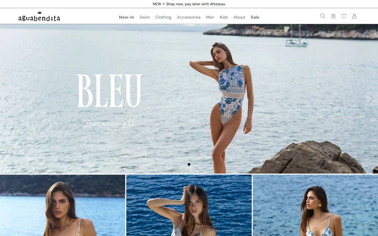 AGUA BENDITA S.A.S homepage screenshot
