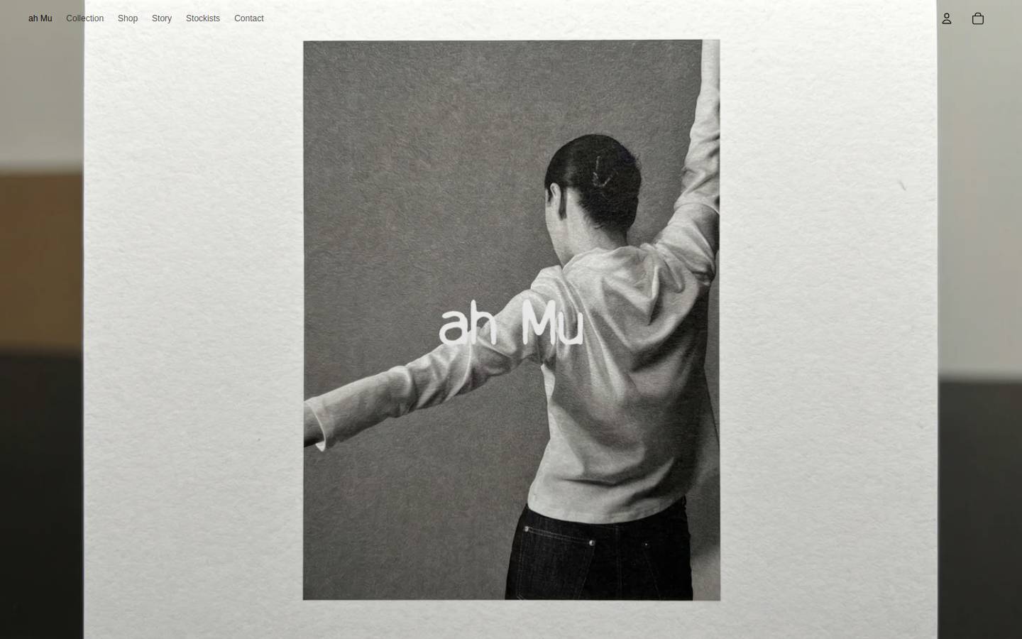 ah-mu.com homepage screenshot