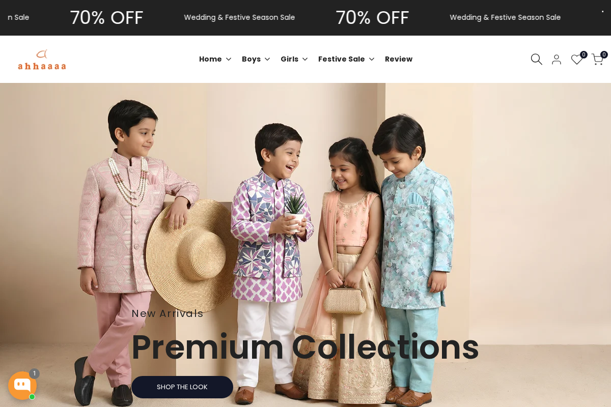 ahhaaaa.com homepage screenshot