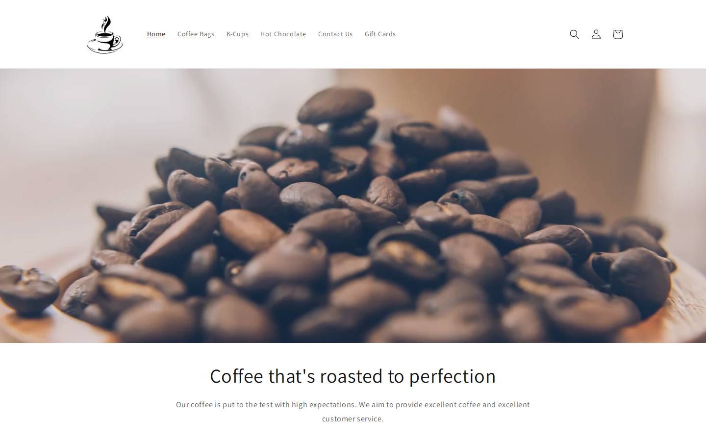 ahhwakecoffeeco.com homepage screenshot