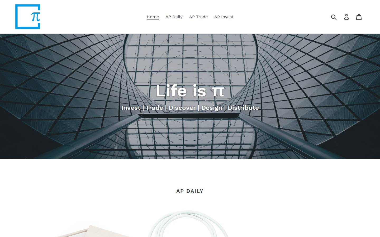 ahmespi.com homepage screenshot