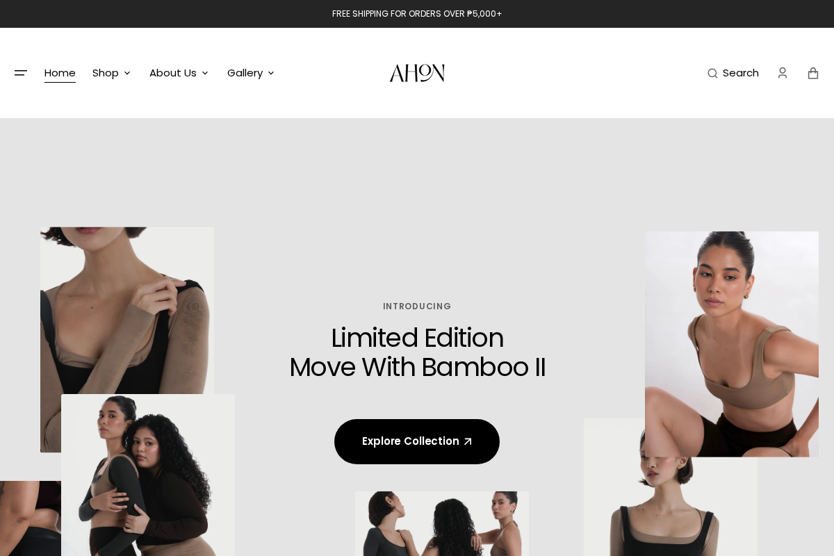 ahonthelabel.com homepage screenshot