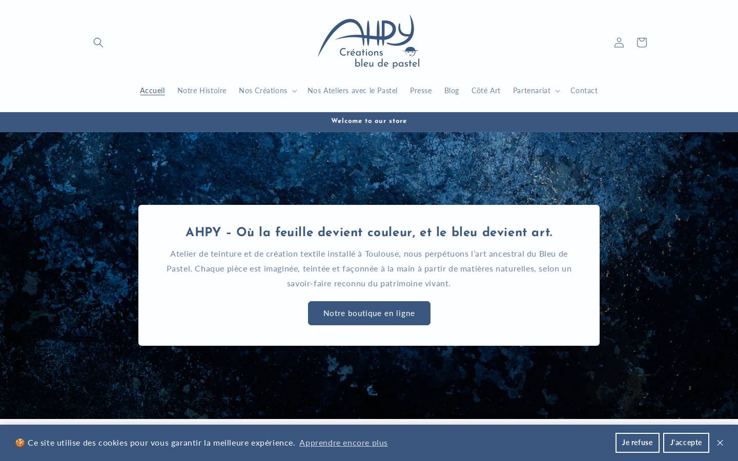 ahpy.eu homepage screenshot
