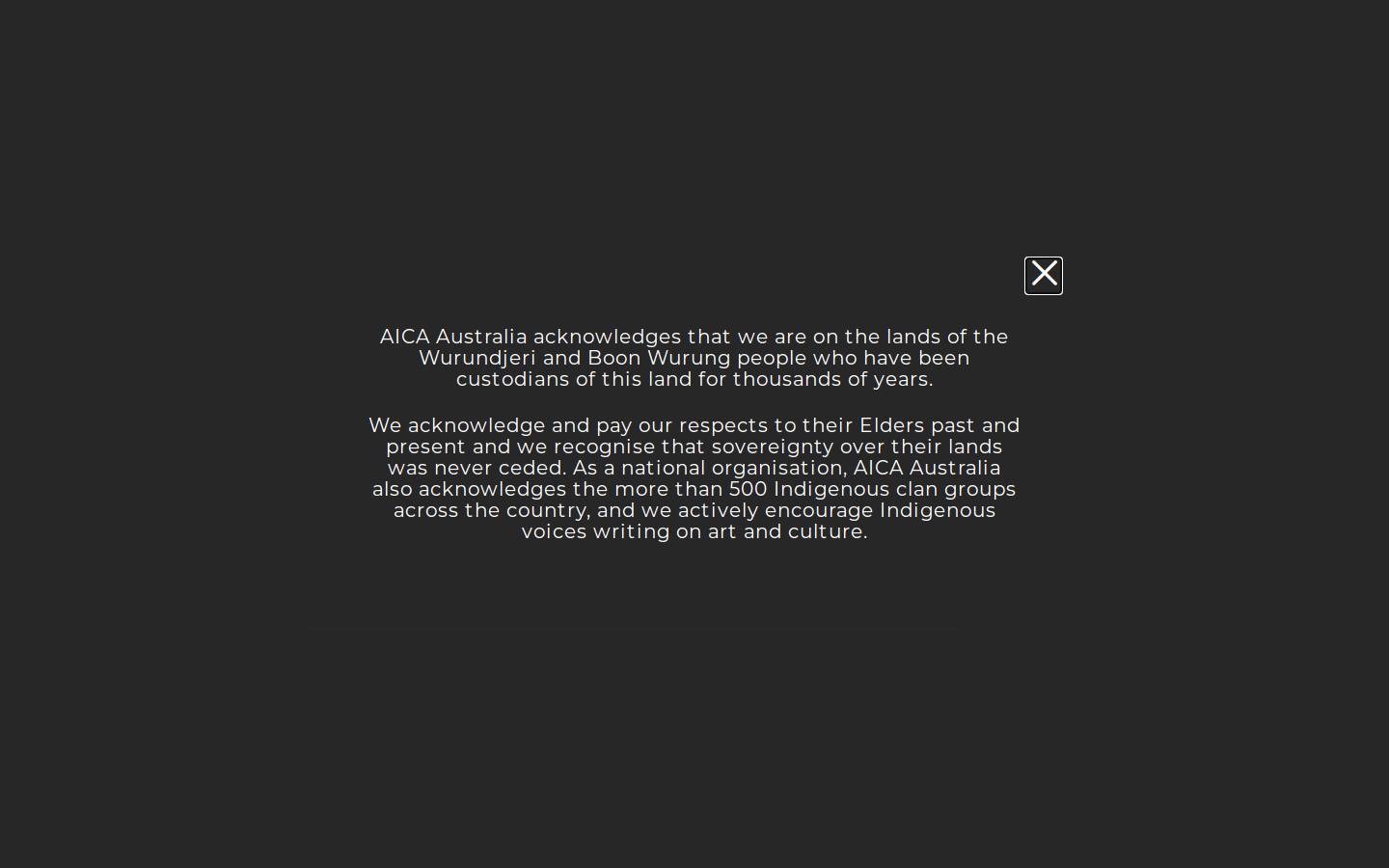 aicaaustralia.com homepage screenshot