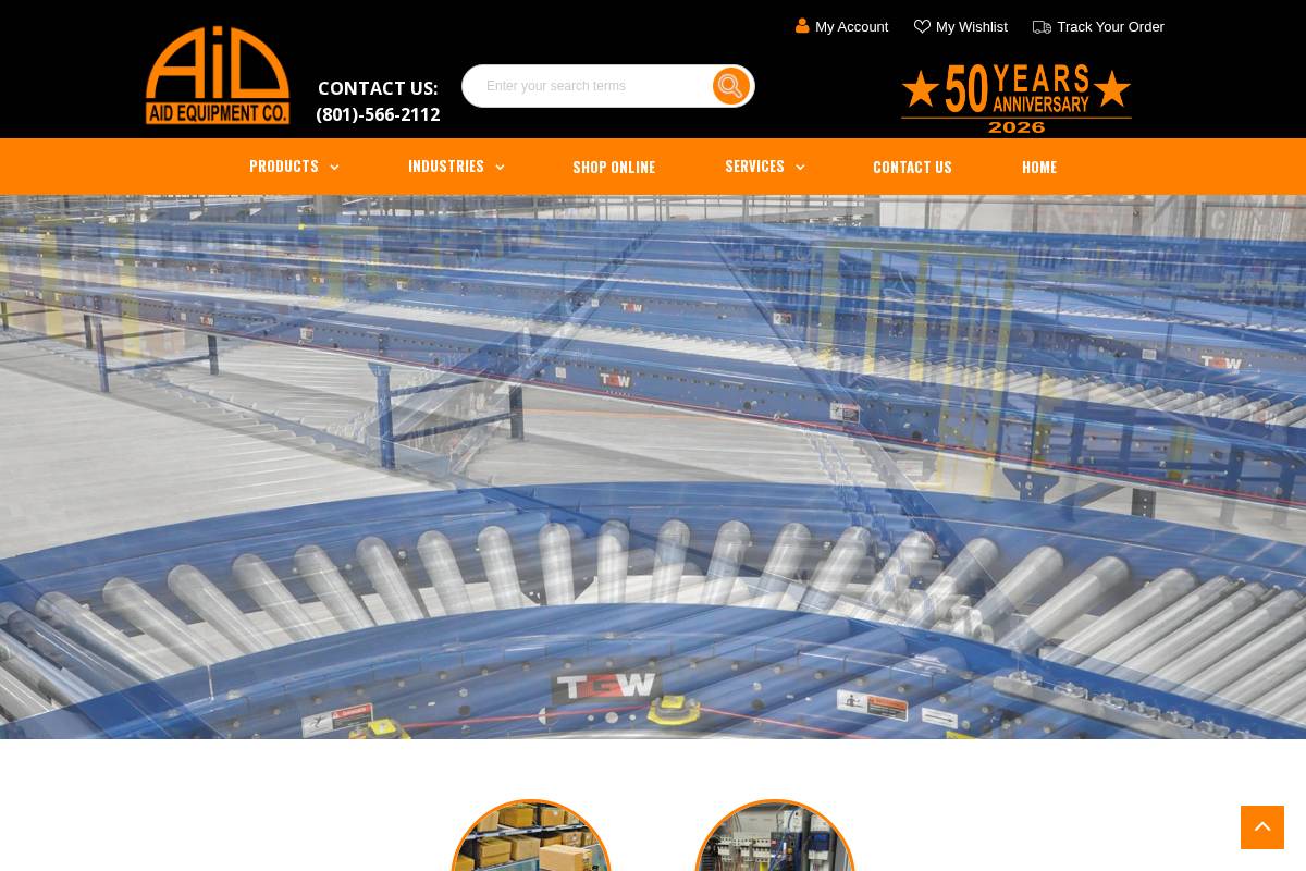 aideq.com homepage screenshot