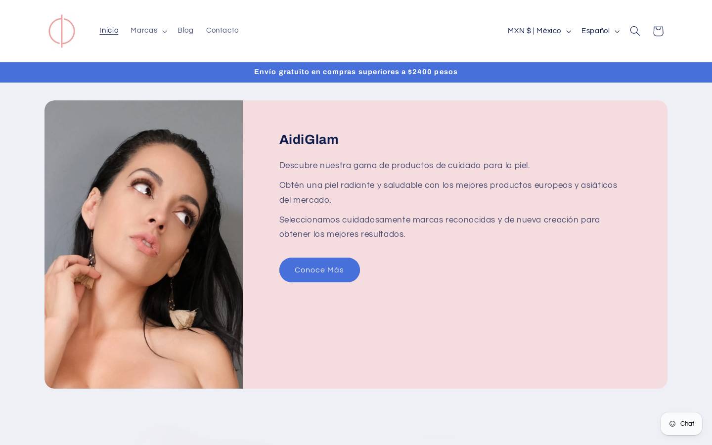 aidiglam.com homepage screenshot
