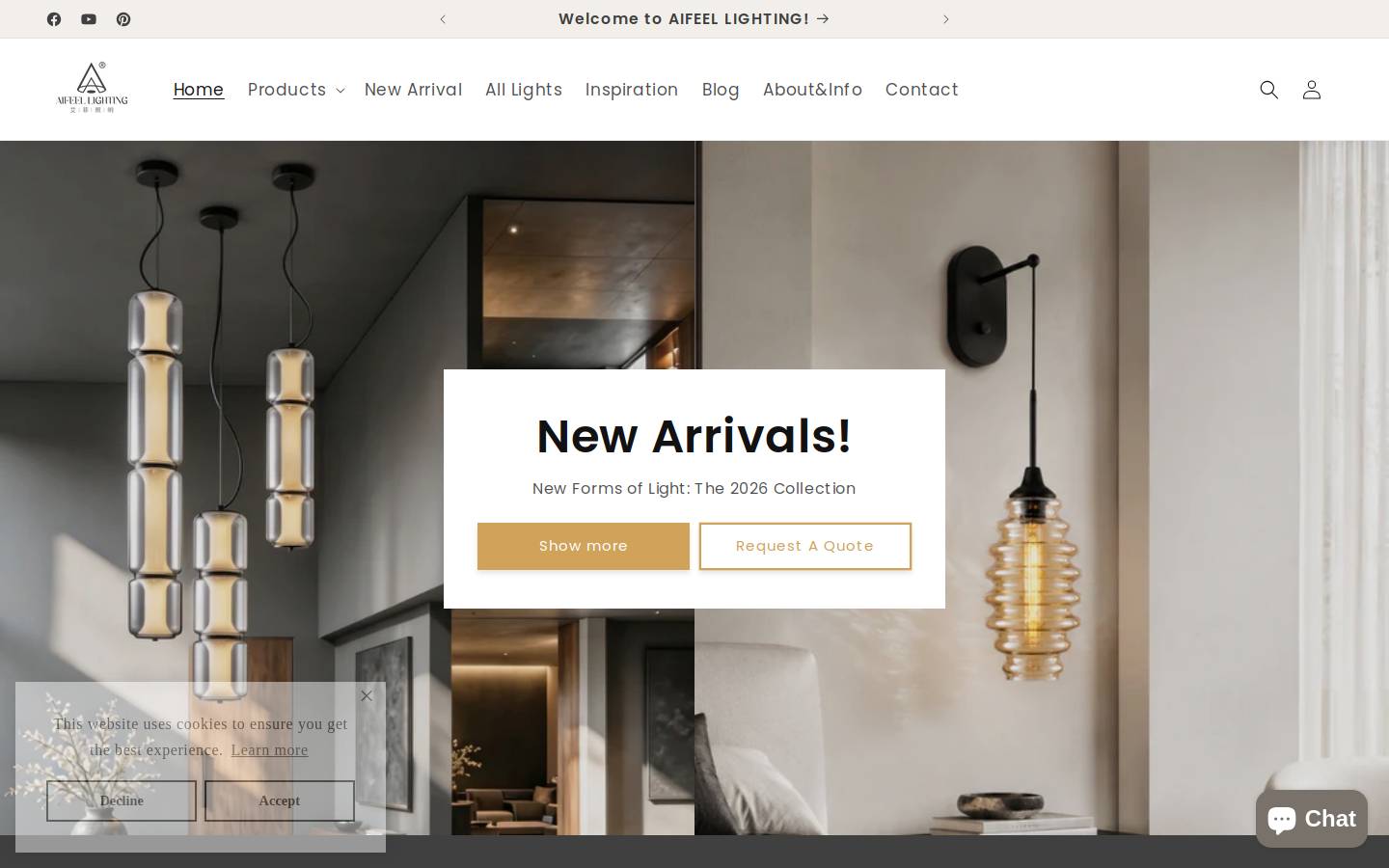aifeelvip.com homepage screenshot