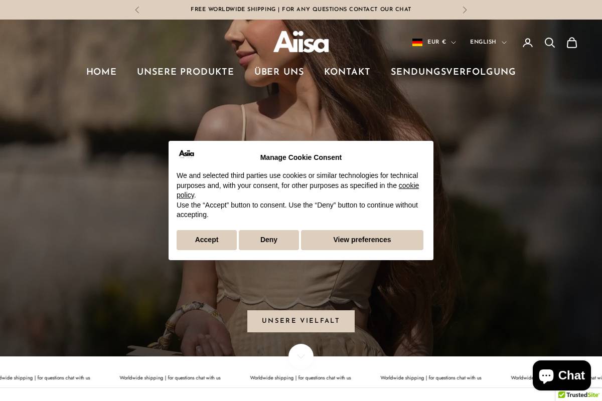 aiisa.de homepage screenshot