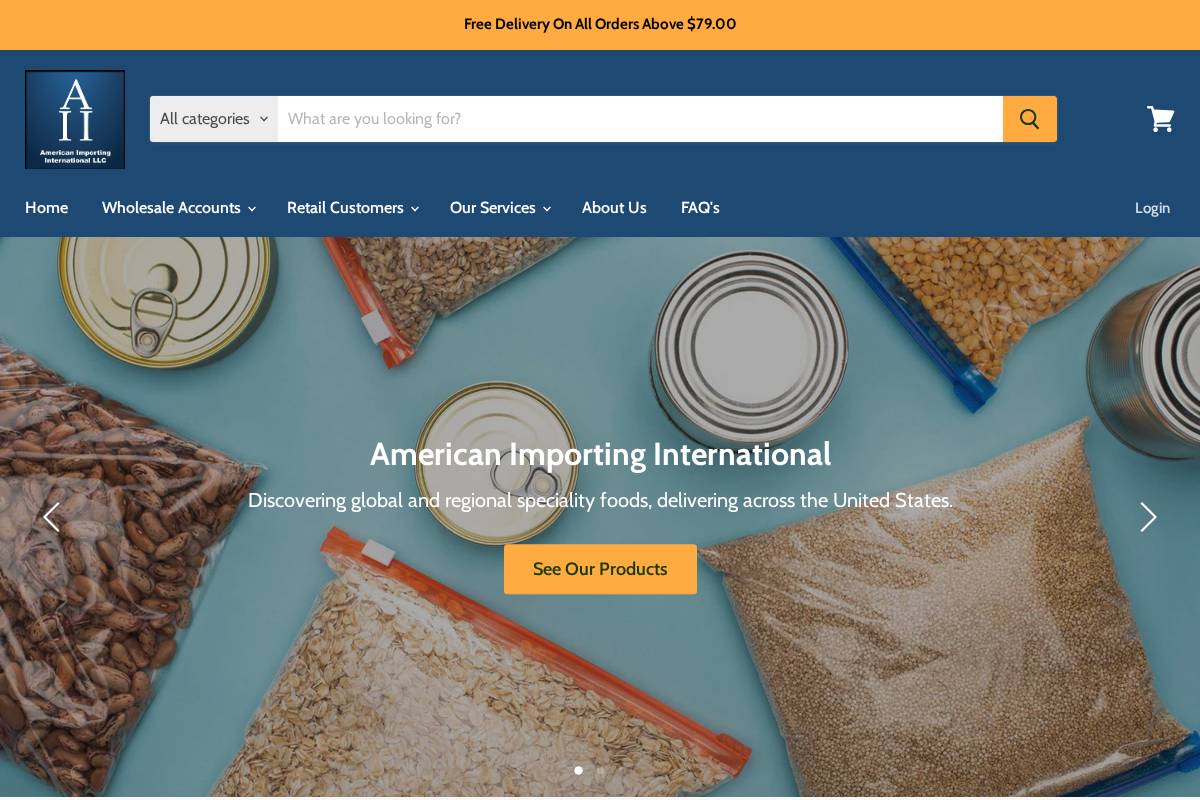 aiitrade.com homepage screenshot