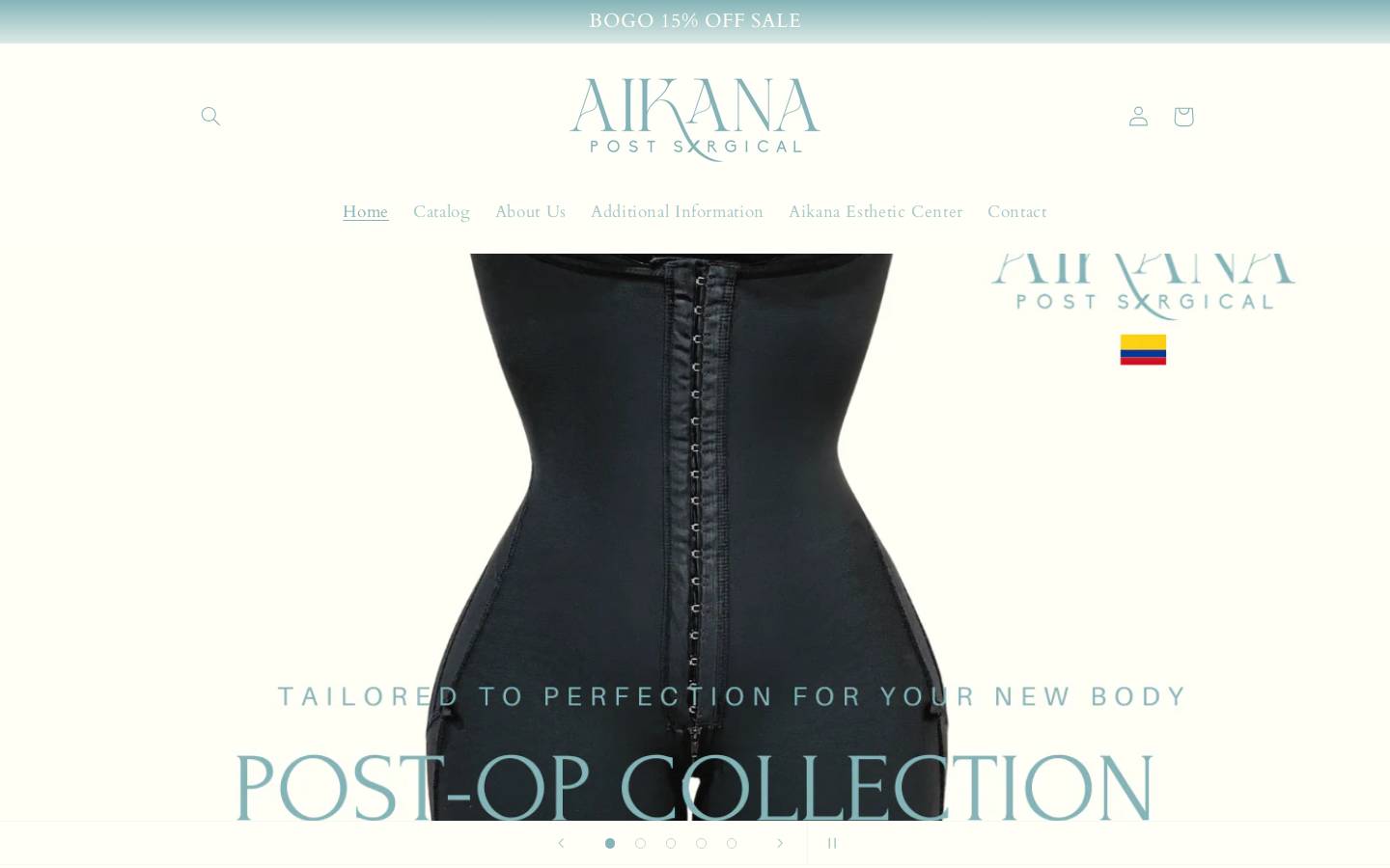aikanapostsurgical.com homepage screenshot