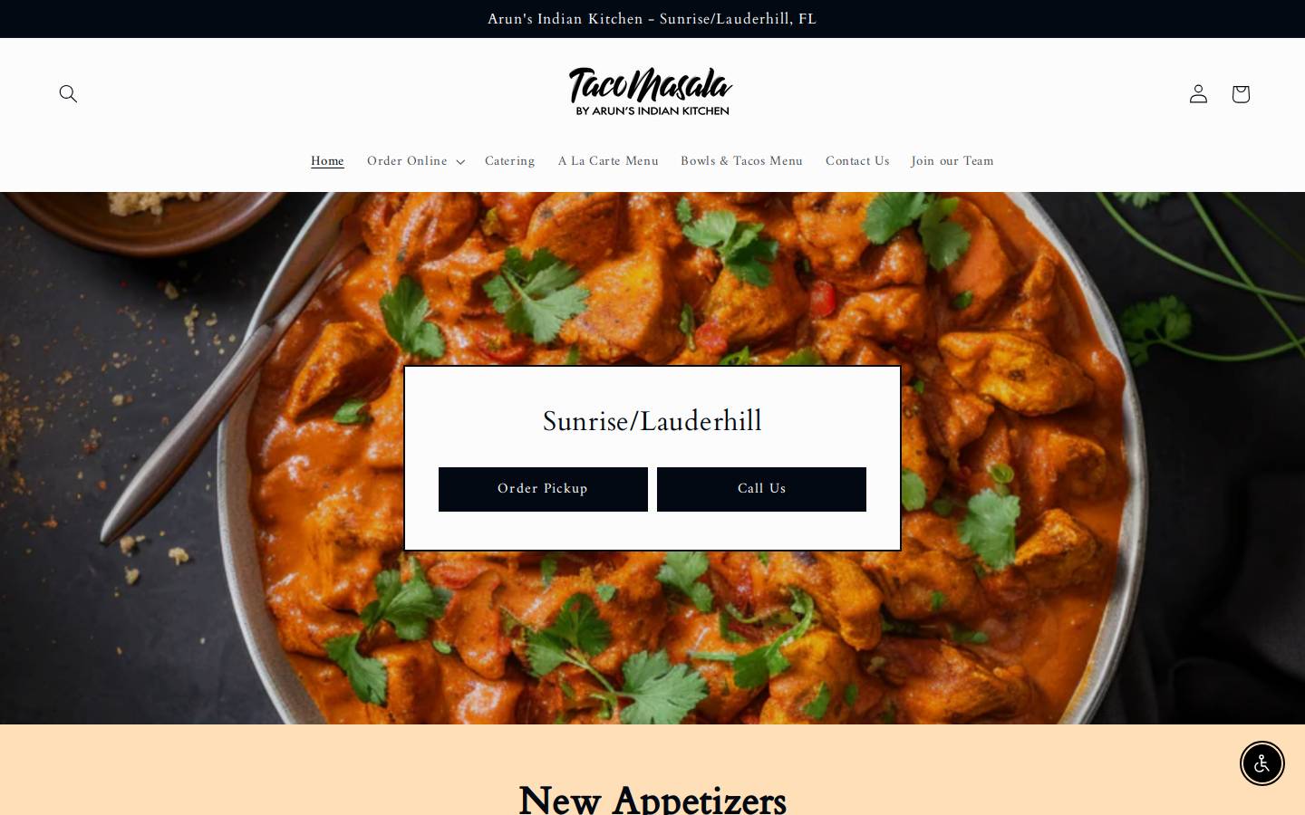 aiktacomasala.com homepage screenshot