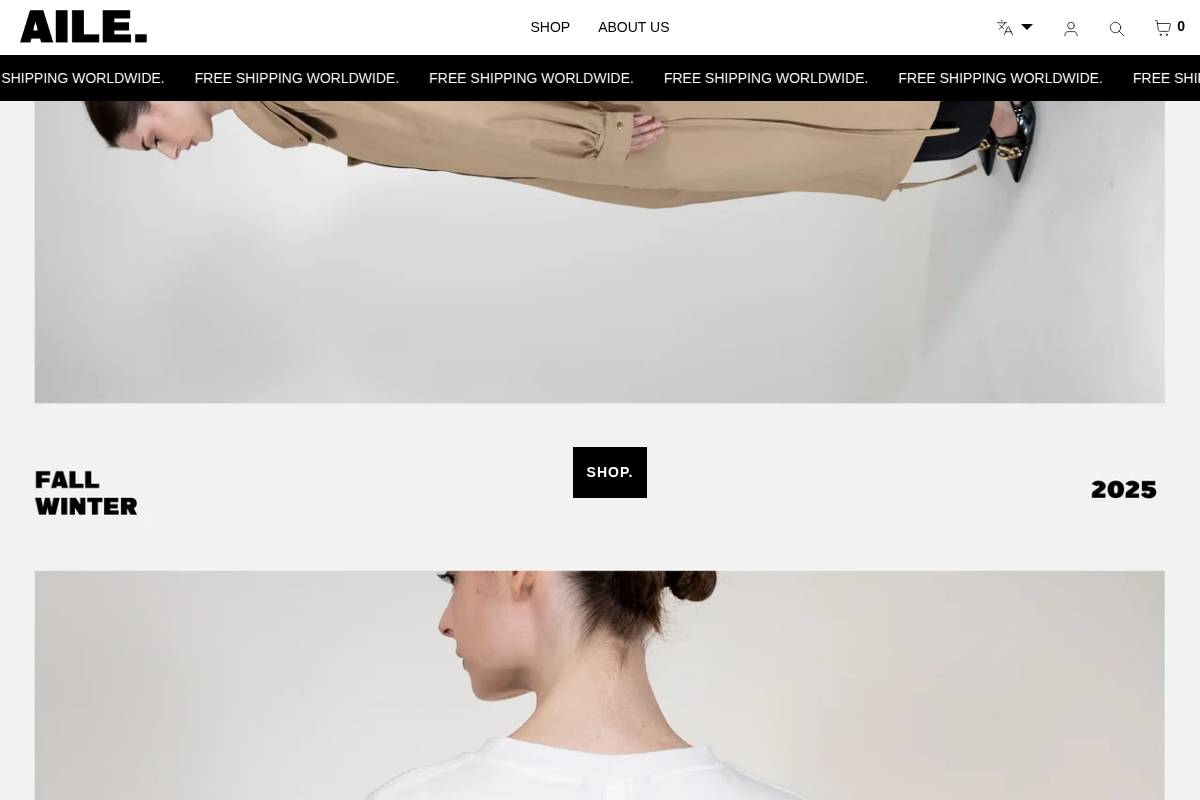 aile.es homepage screenshot