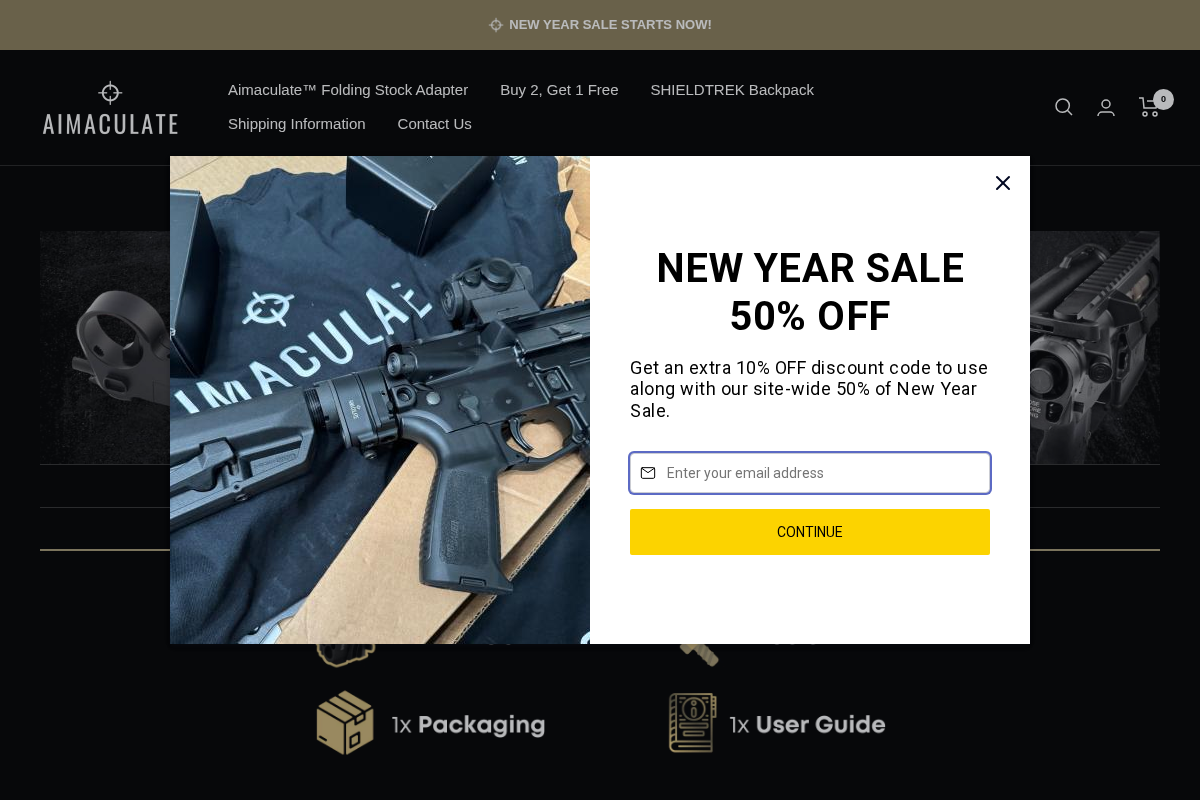 Aimaculate homepage screenshot