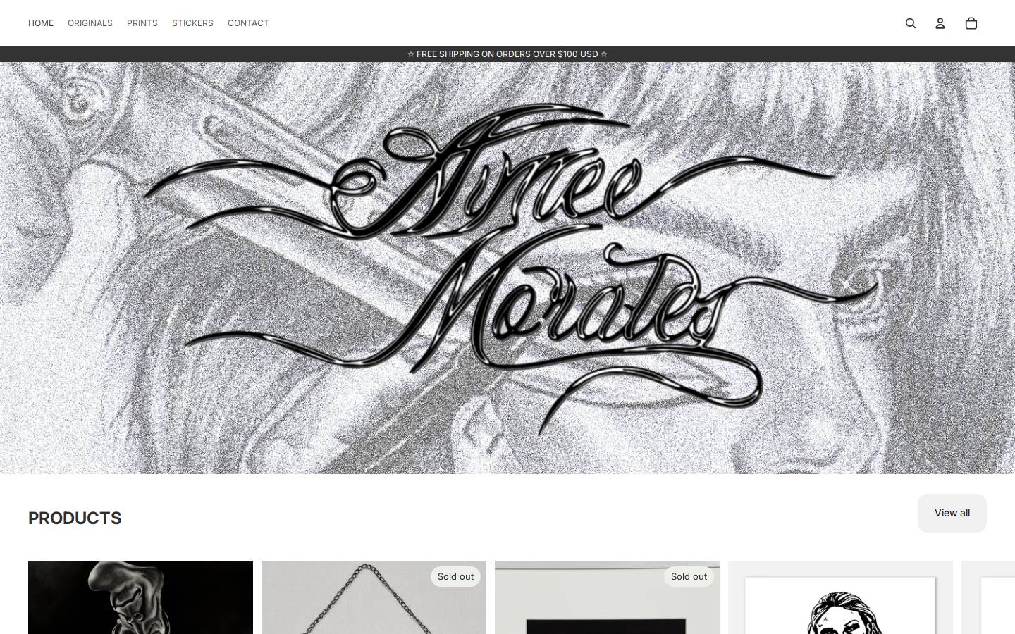 aimeemorales.com homepage screenshot