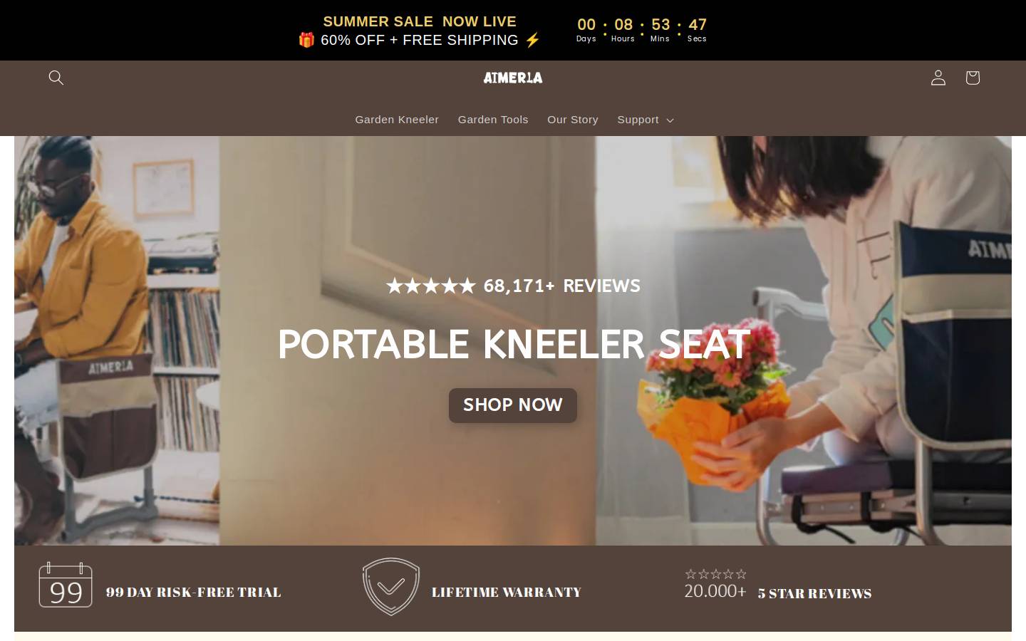 aimerlallc.com homepage screenshot