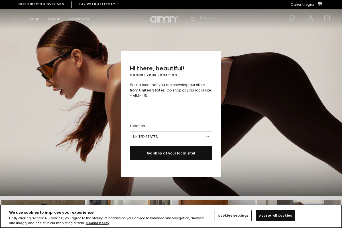 aimn oceania homepage screenshot