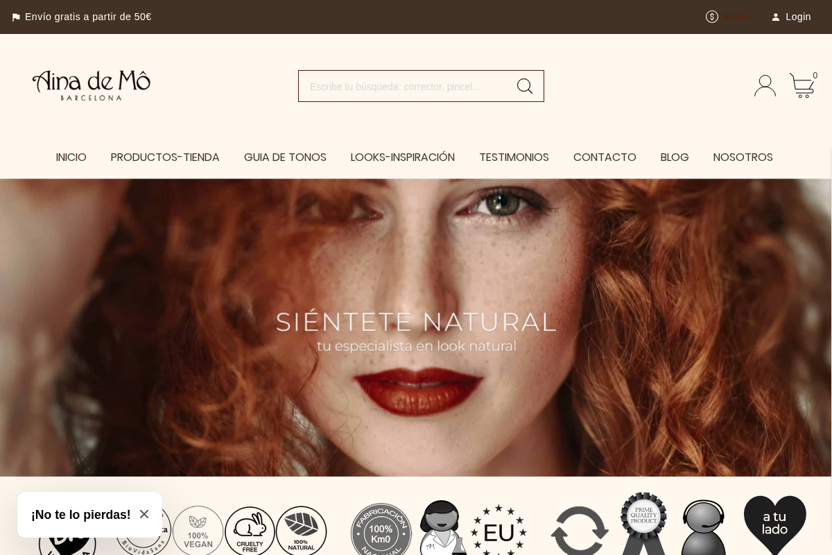 Aina de Mô homepage screenshot