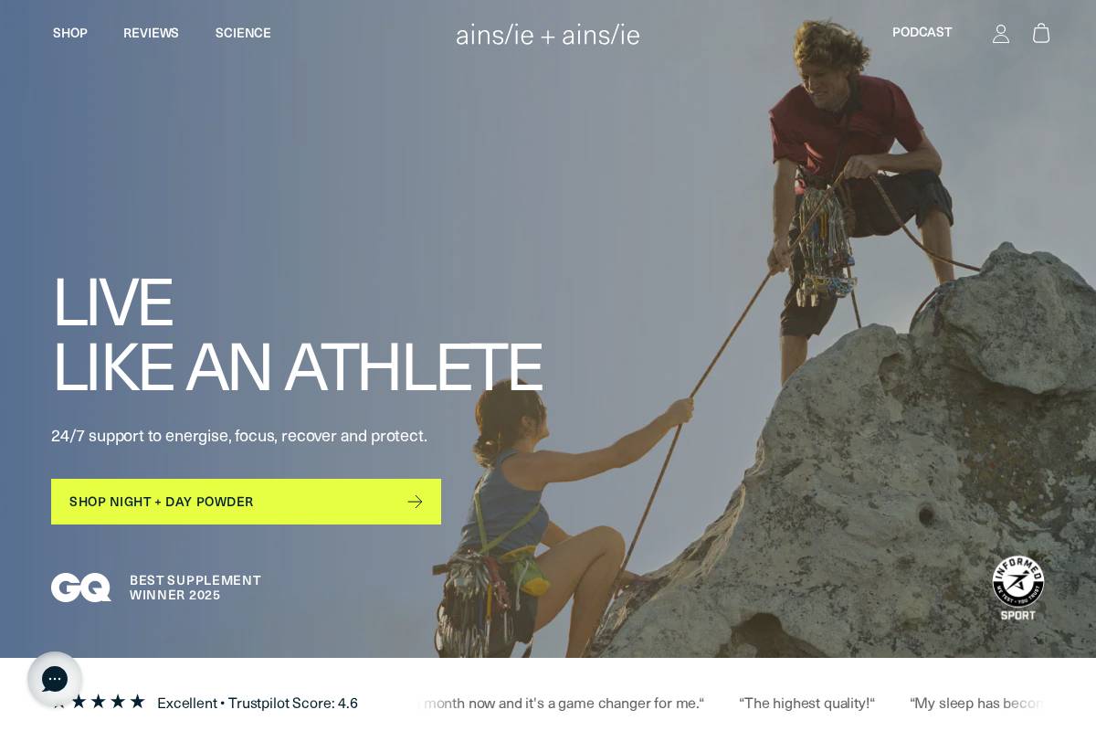 ainslie + ainslie homepage screenshot