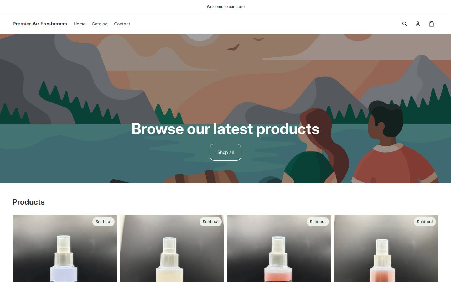 air2fresh.com homepage screenshot