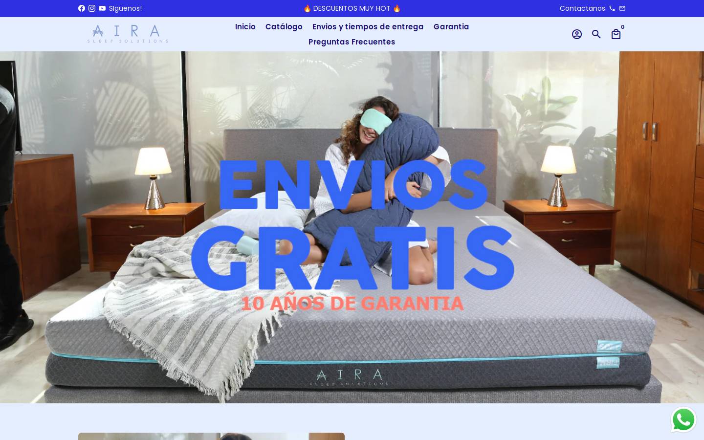 airasleep.com homepage screenshot