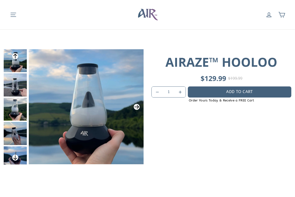AIRAZE homepage screenshot