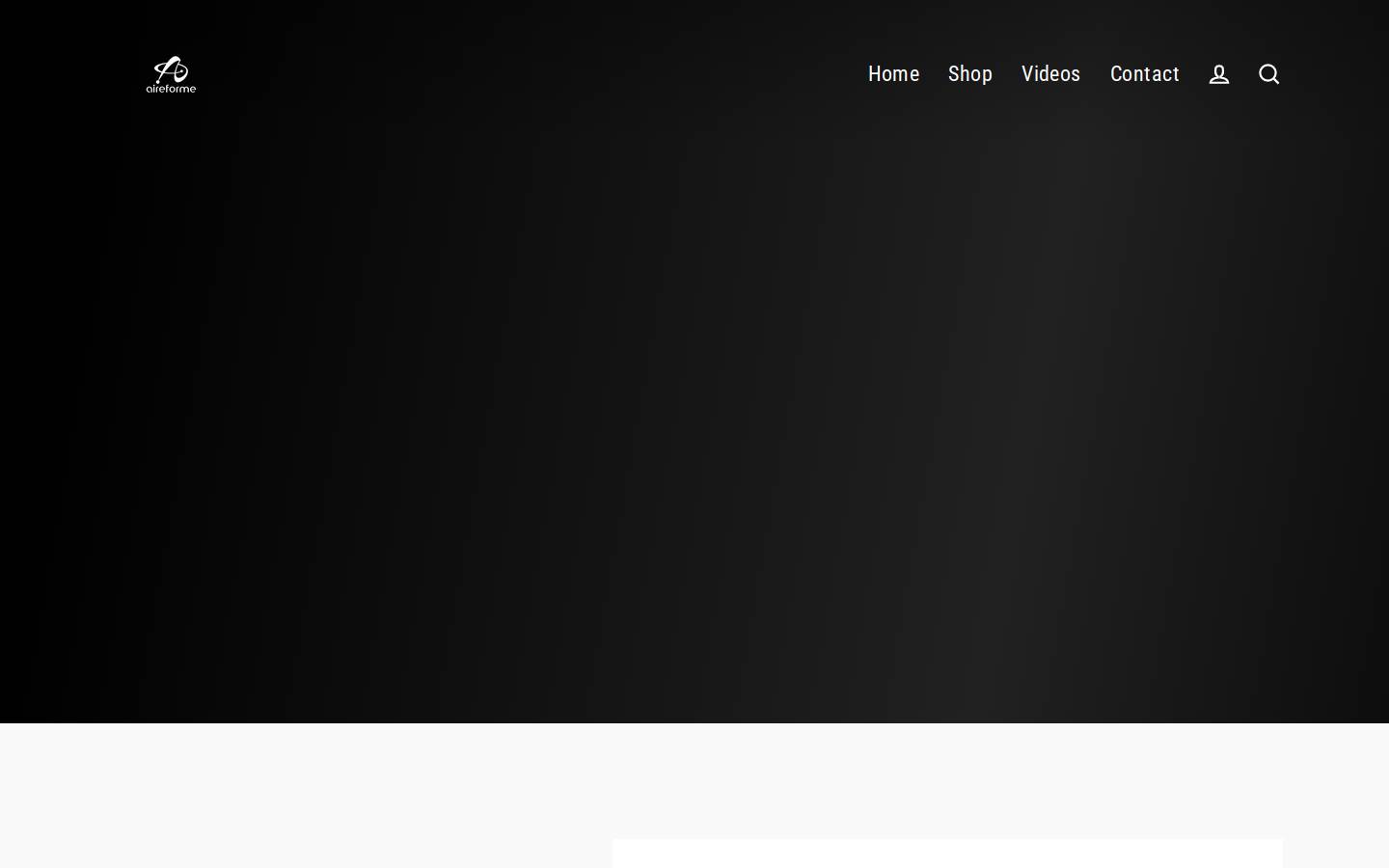 aireforme.com homepage screenshot