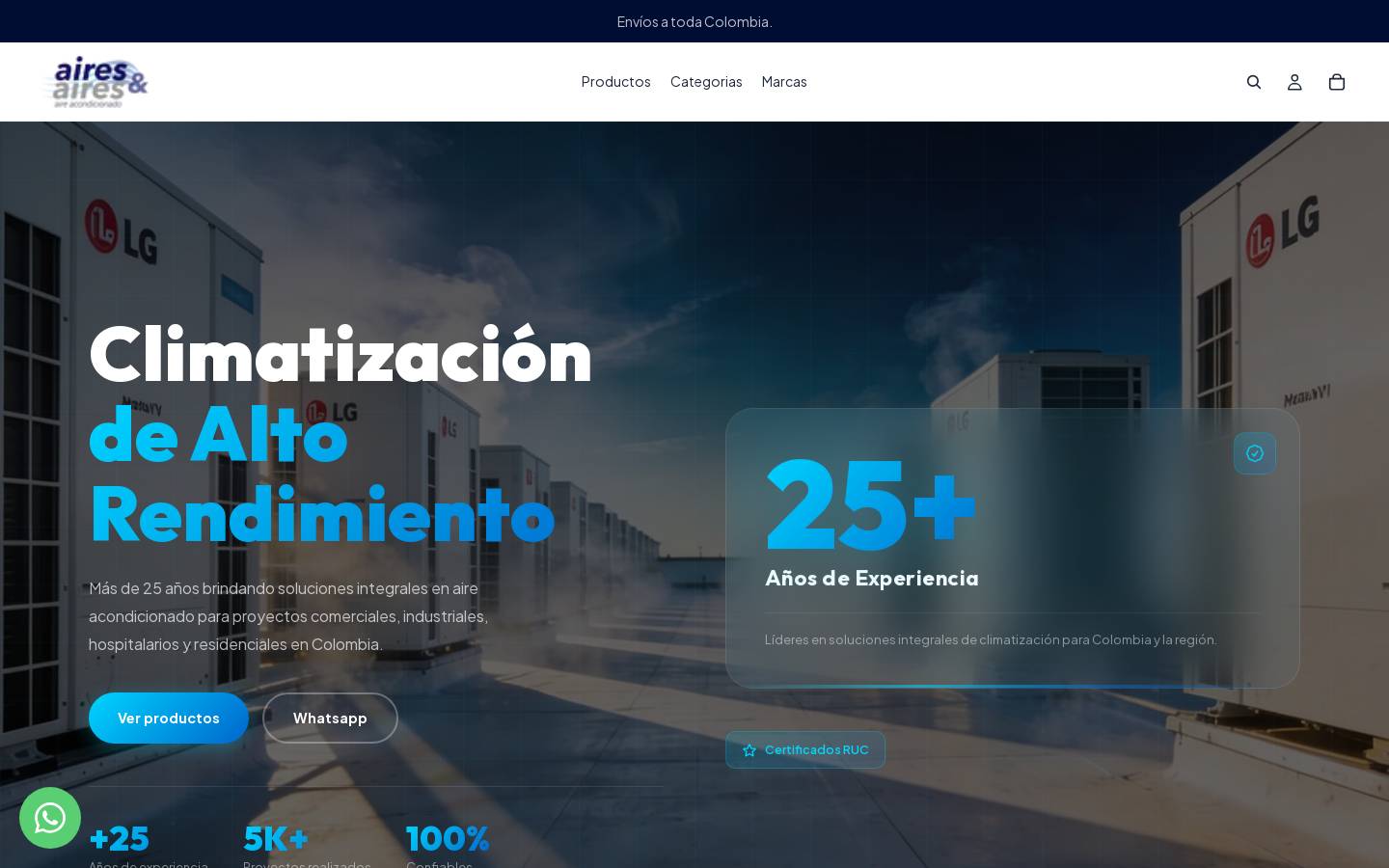 airesyaires.com homepage screenshot