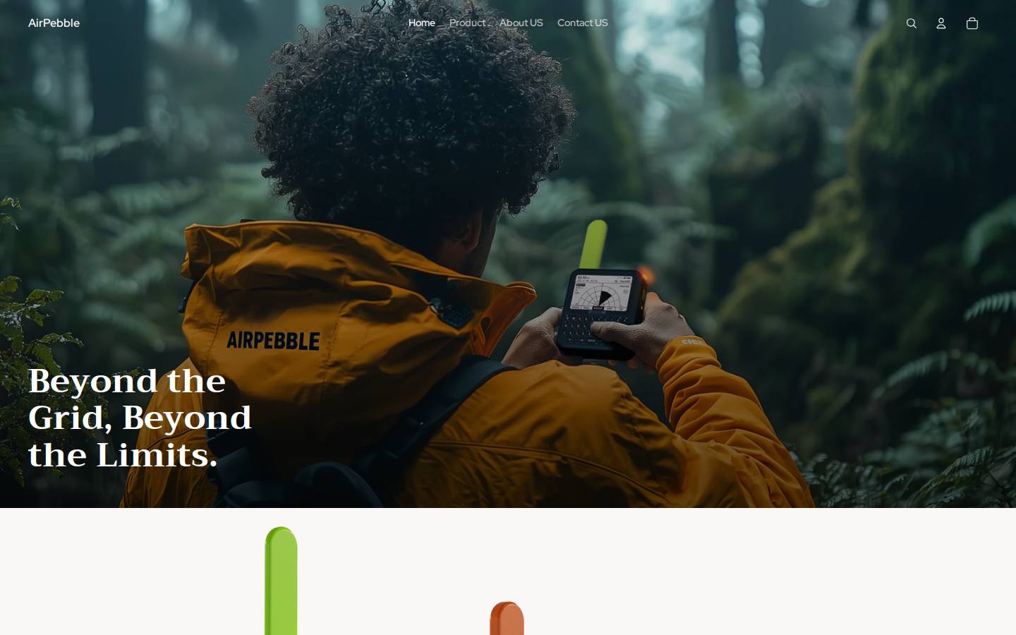 airpebble.com homepage screenshot