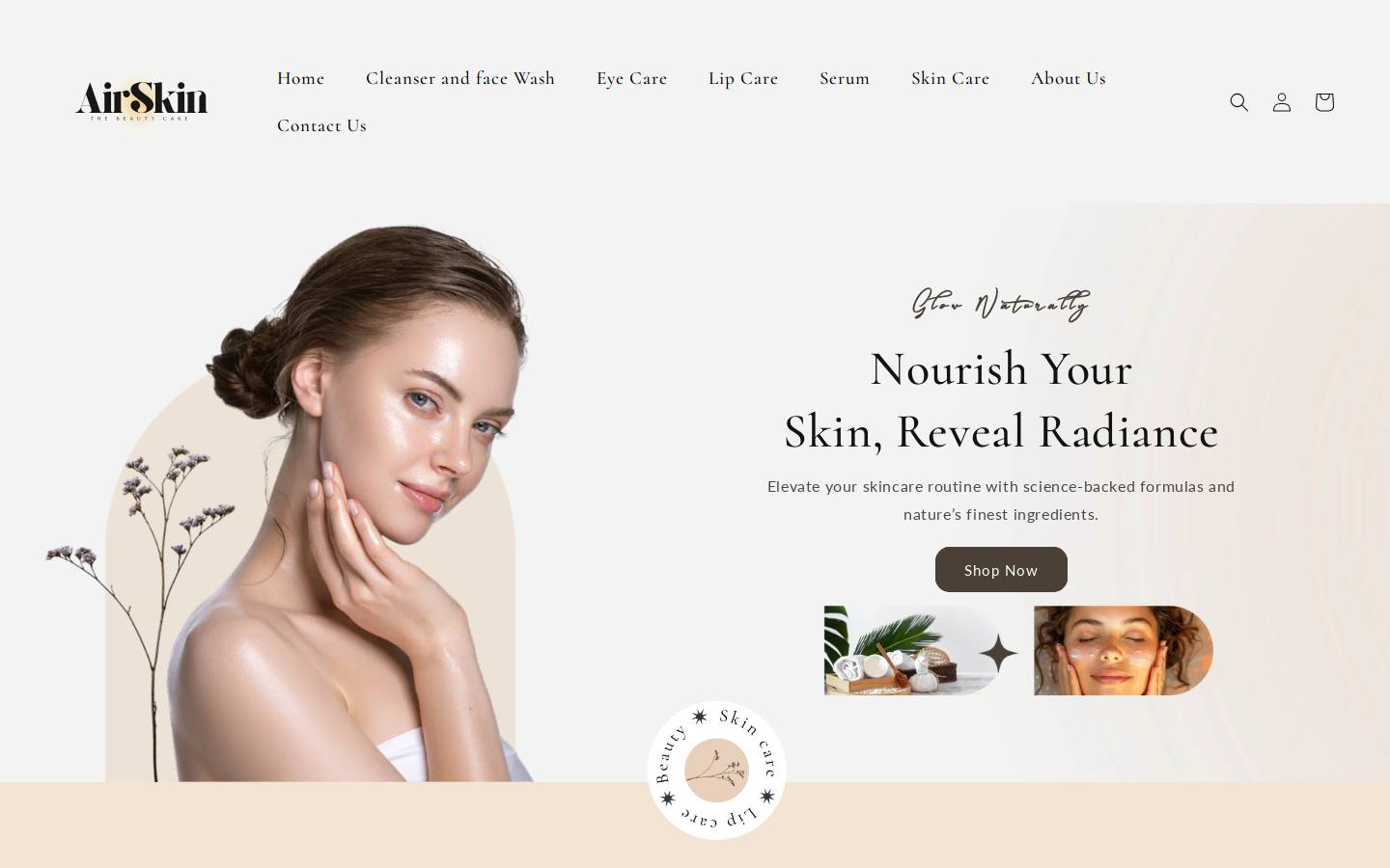 airskinusa.com homepage screenshot