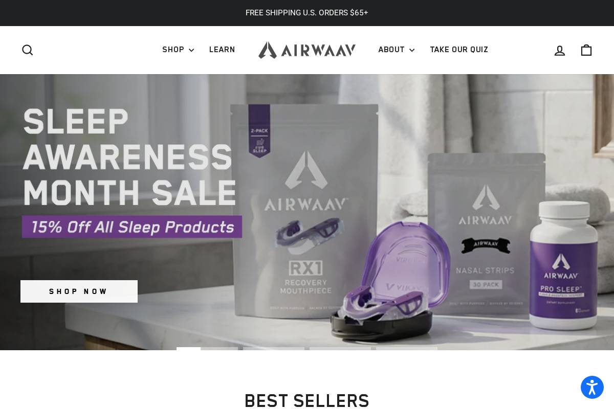 airwaav.com homepage screenshot