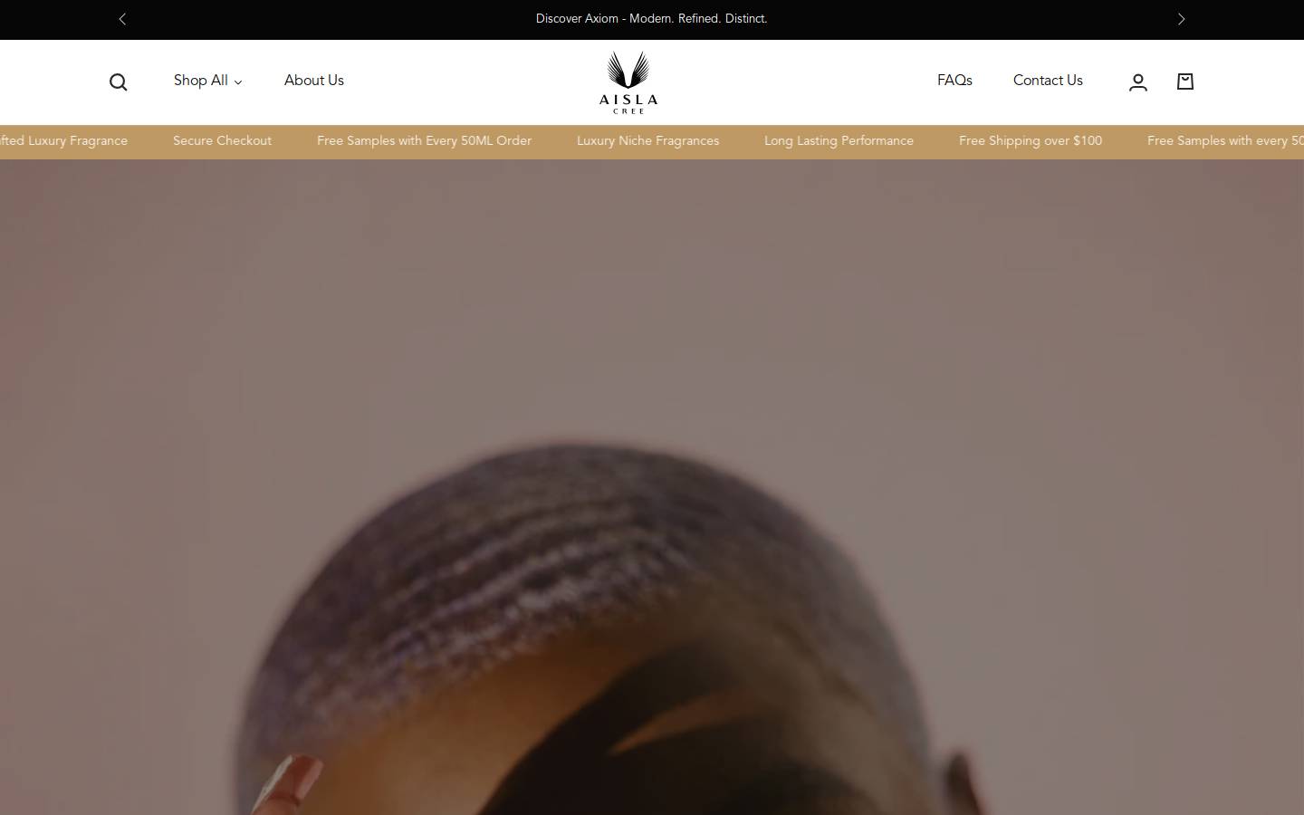 aislacree.com homepage screenshot