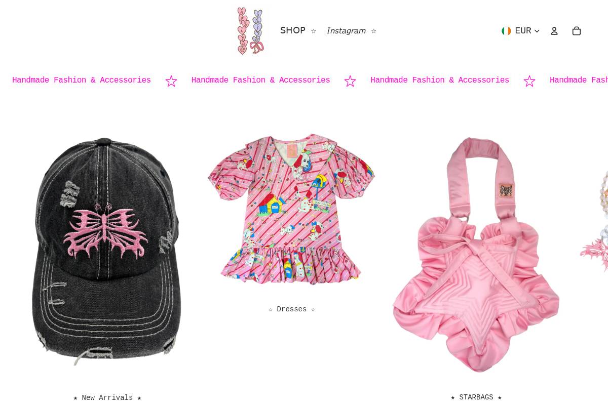 aislingduffy.shop homepage screenshot
